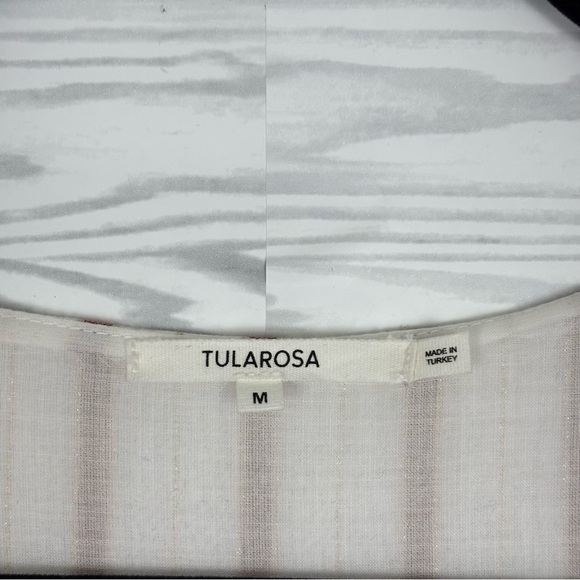 TULAROSA Revolve Blaine Stripe mini Dress size medium - Picture 4 of 8